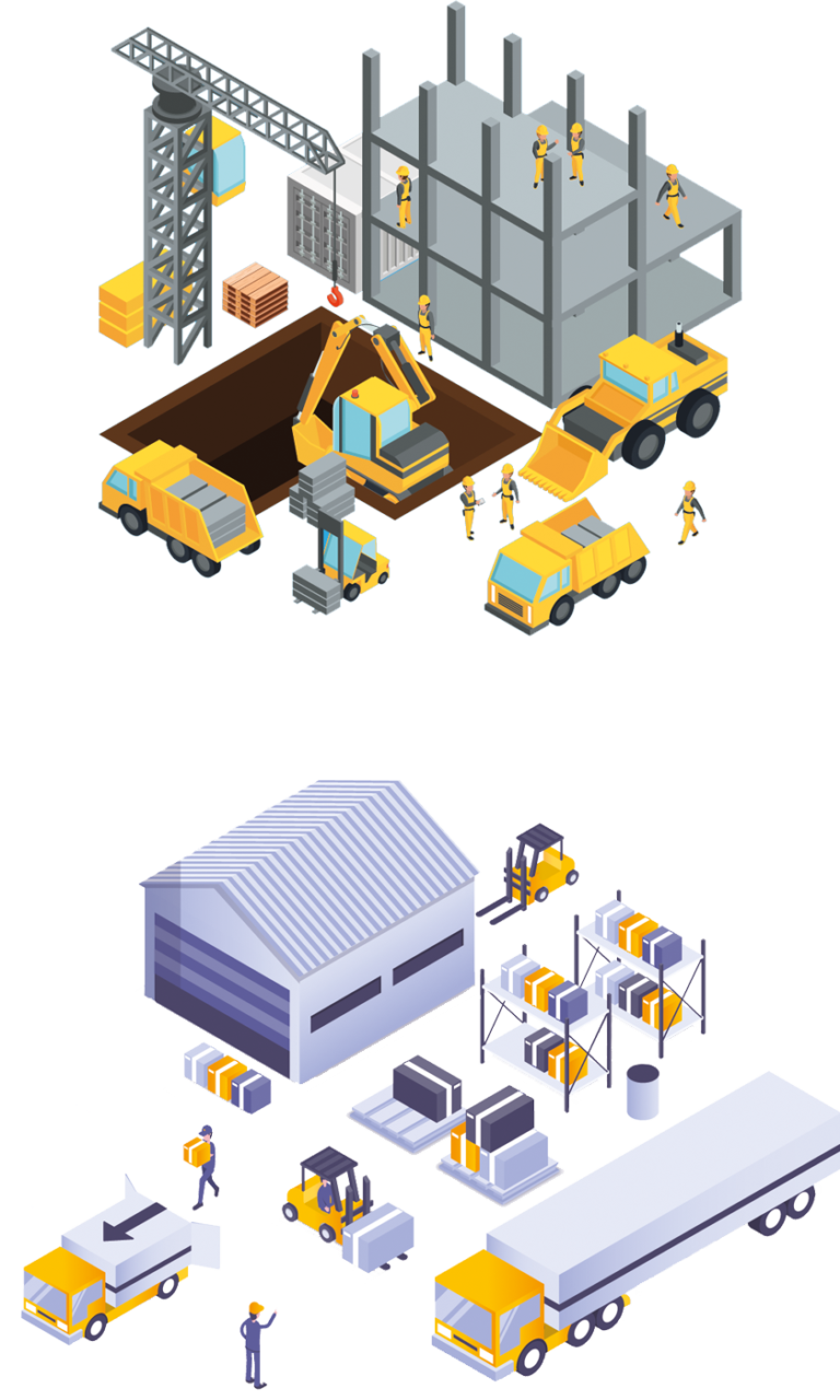 Digital training management software illustrations
