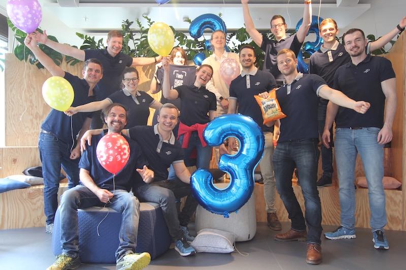 Group picture Timlys 3rd birthday